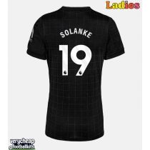 Tottenham Hotspur Dominic Solanke #19 Replica Away Shirt Ladies 2025-26 Short Sleeve